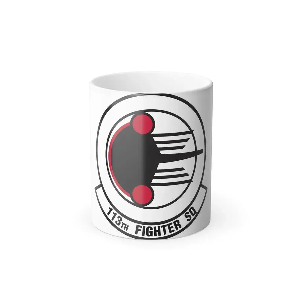 113 Fighter Squadron (U.S. Air Force) Color Changing Coffee Mug 11oz - Go Mug Yourself