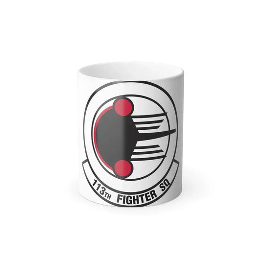 113 Fighter Squadron (U.S. Air Force) Color Changing Coffee Mug 11oz - Go Mug Yourself