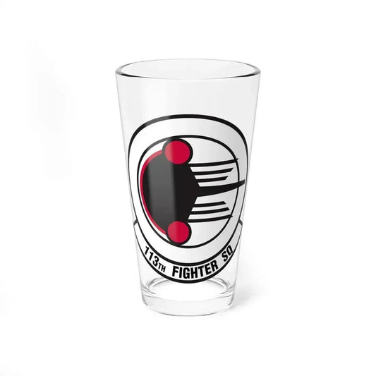 113 Fighter Squadron (U.S. Air Force) Pint Glass 16oz 16oz - Go Mug Yourself