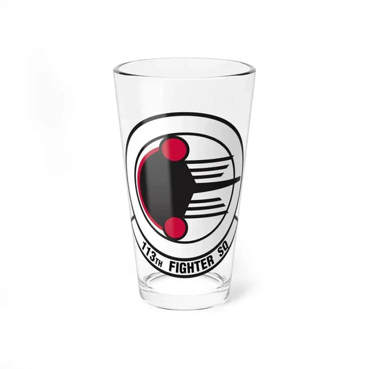 113 Fighter Squadron (U.S. Air Force) Pint Glass 16oz 16oz - Go Mug Yourself