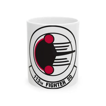 113 Fighter Squadron (U.S. Air Force) White Coffee Mug 11oz - Go Mug Yourself