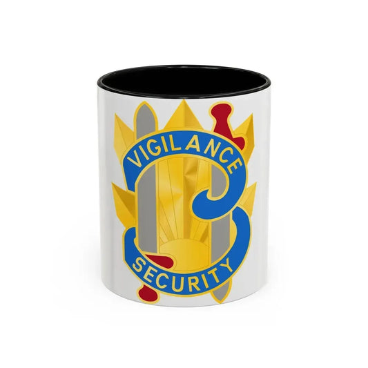 113 Military Intelligence Group (U.S. Army) Accent Coffee Mug 11oz Black - Go Mug Yourself