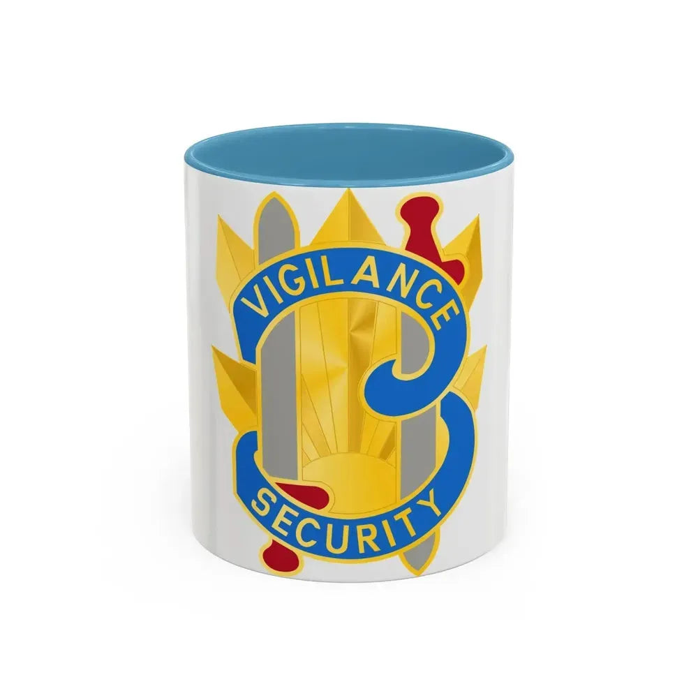 113 Military Intelligence Group (U.S. Army) Accent Coffee Mug 11oz Light Blue - Go Mug Yourself