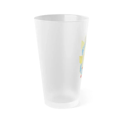 113 Military Intelligence Group (U.S. Army) Frosted Pint Glass 16oz - Go Mug Yourself