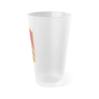113 Sustainment Brigade 3 (U.S. Army) Frosted Pint Glass 16oz - Go Mug Yourself