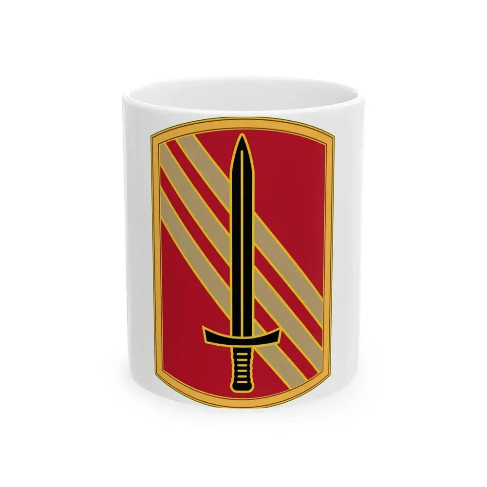 113 Sustainment Brigade 3 (U.S. Army) White Coffee Mug 11oz - Go Mug Yourself