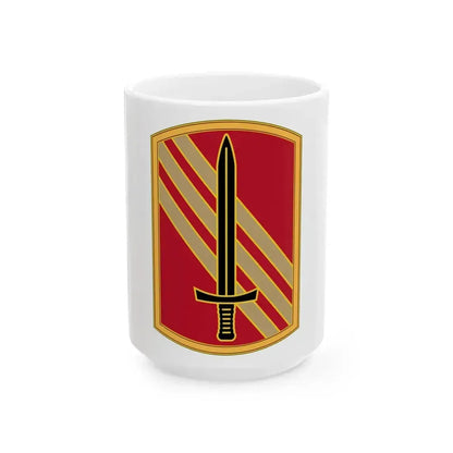 113 Sustainment Brigade 3 (U.S. Army) White Coffee Mug 15oz - Go Mug Yourself