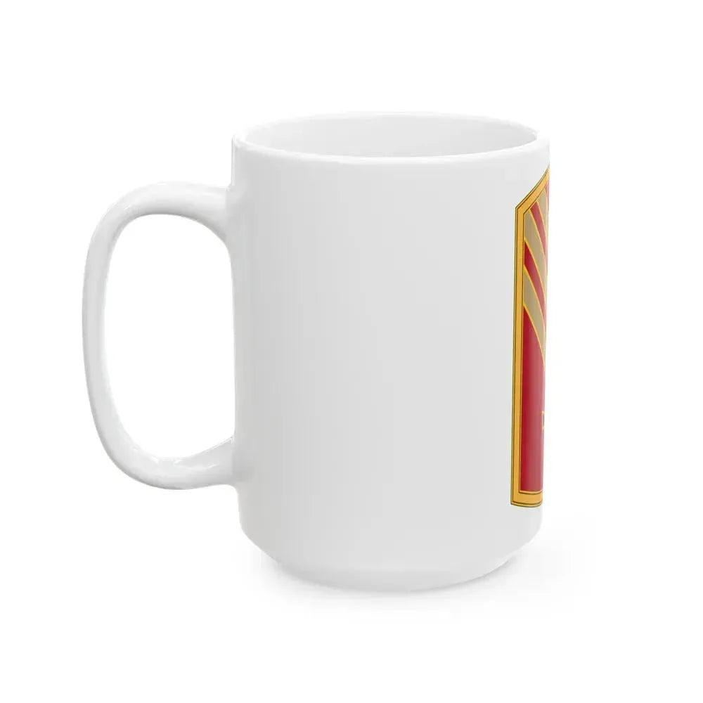 113 Sustainment Brigade 3 (U.S. Army) White Coffee Mug - Go Mug Yourself
