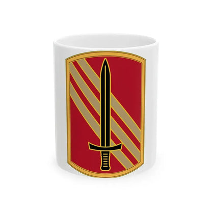 113 Sustainment Brigade 3 (U.S. Army) White Coffee Mug - Go Mug Yourself