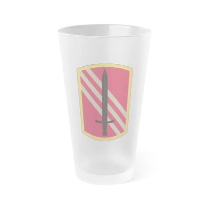 113 Sustainment Brigade (U.S. Army) Frosted Pint Glass 16oz-Go Mug Yourself