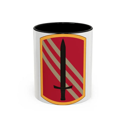 113 Sustainment Brigade (U.S. Army) Accent Coffee Mug 11oz Black - Go Mug Yourself