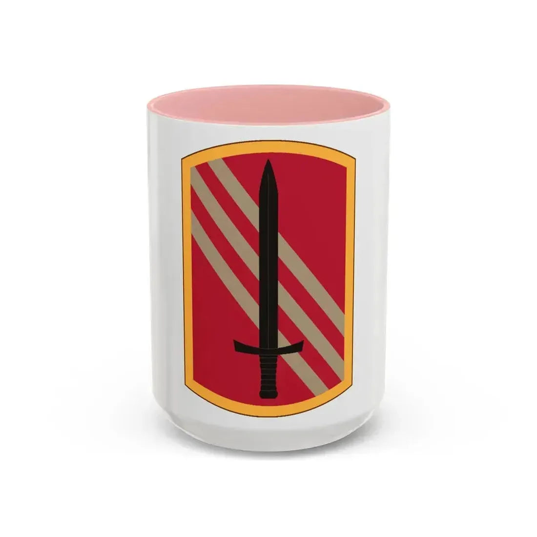113 Sustainment Brigade (U.S. Army) Accent Coffee Mug 15oz Pink - Go Mug Yourself