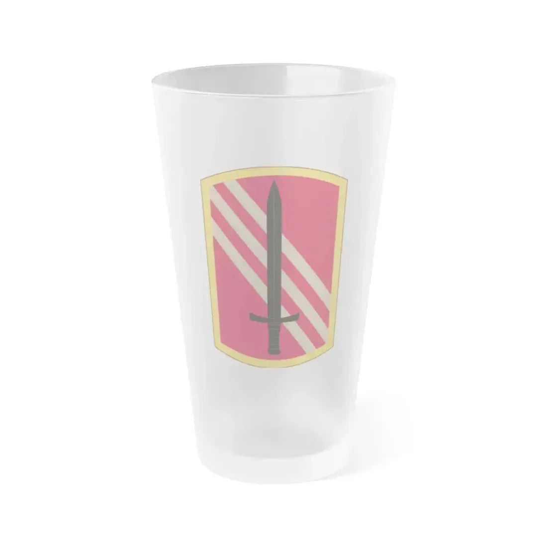 113 Sustainment Brigade (U.S. Army) Frosted Pint Glass 16oz Default Title - Go Mug Yourself