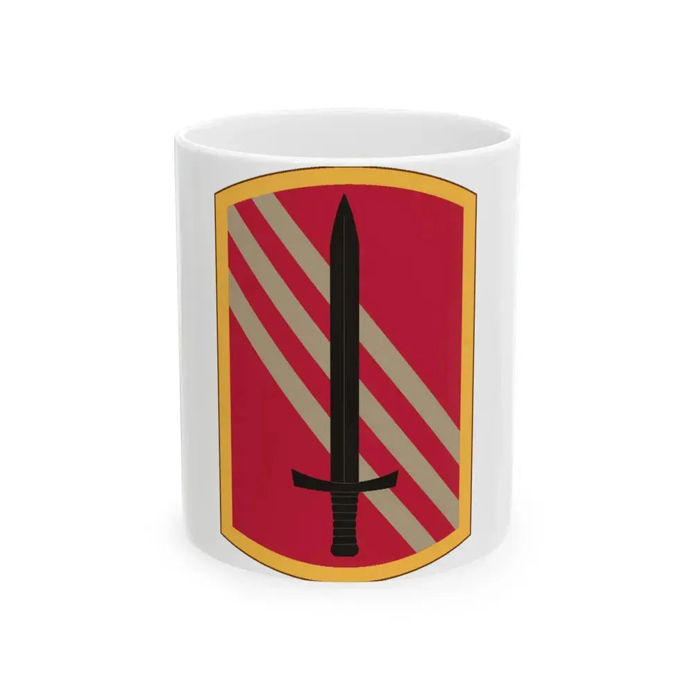 113 Sustainment Brigade (U.S. Army) White Coffee Mug 11oz - Go Mug Yourself