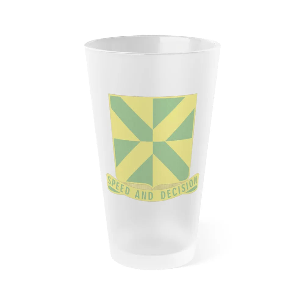 113 Tank Battalion (U.S. Army) Frosted Pint Glass 16oz-Go Mug Yourself