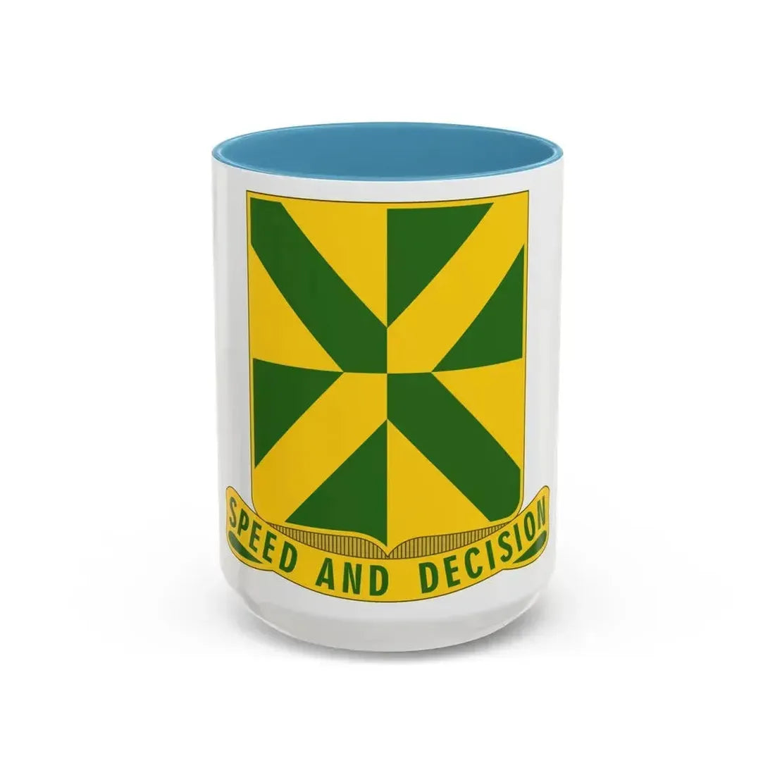 113 Tank Battalion (U.S. Army) Accent Coffee Mug 15oz Light Blue - Go Mug Yourself