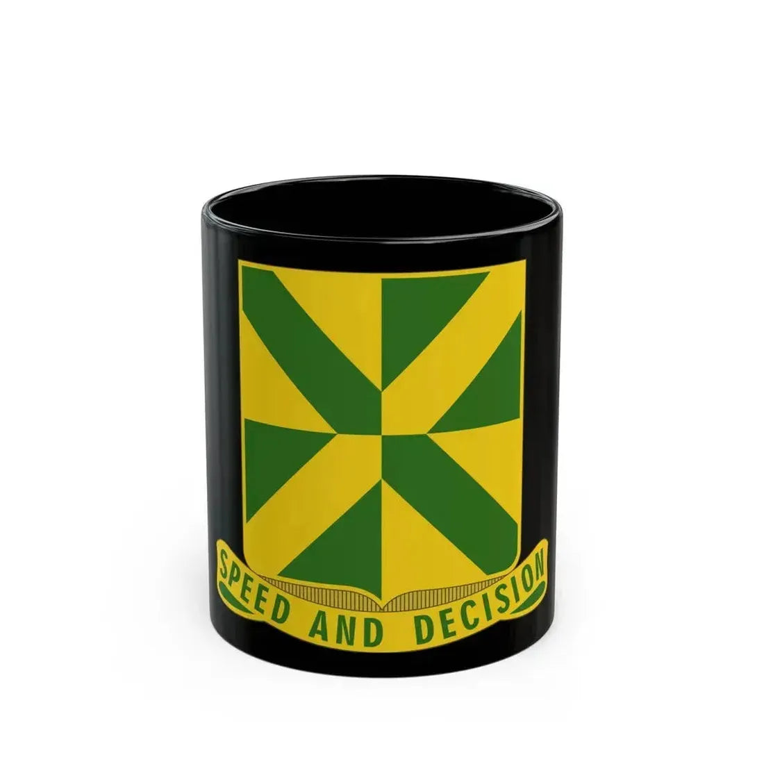 113 Tank Battalion (U.S. Army) Black Coffee Mug 11oz - Go Mug Yourself