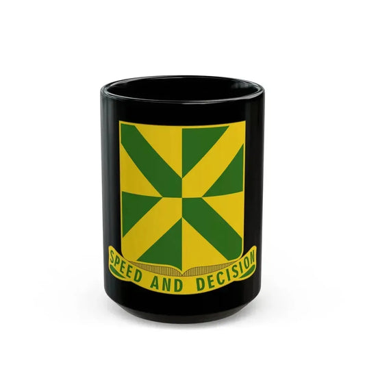 113 Tank Battalion (U.S. Army) Black Coffee Mug 15oz - Go Mug Yourself