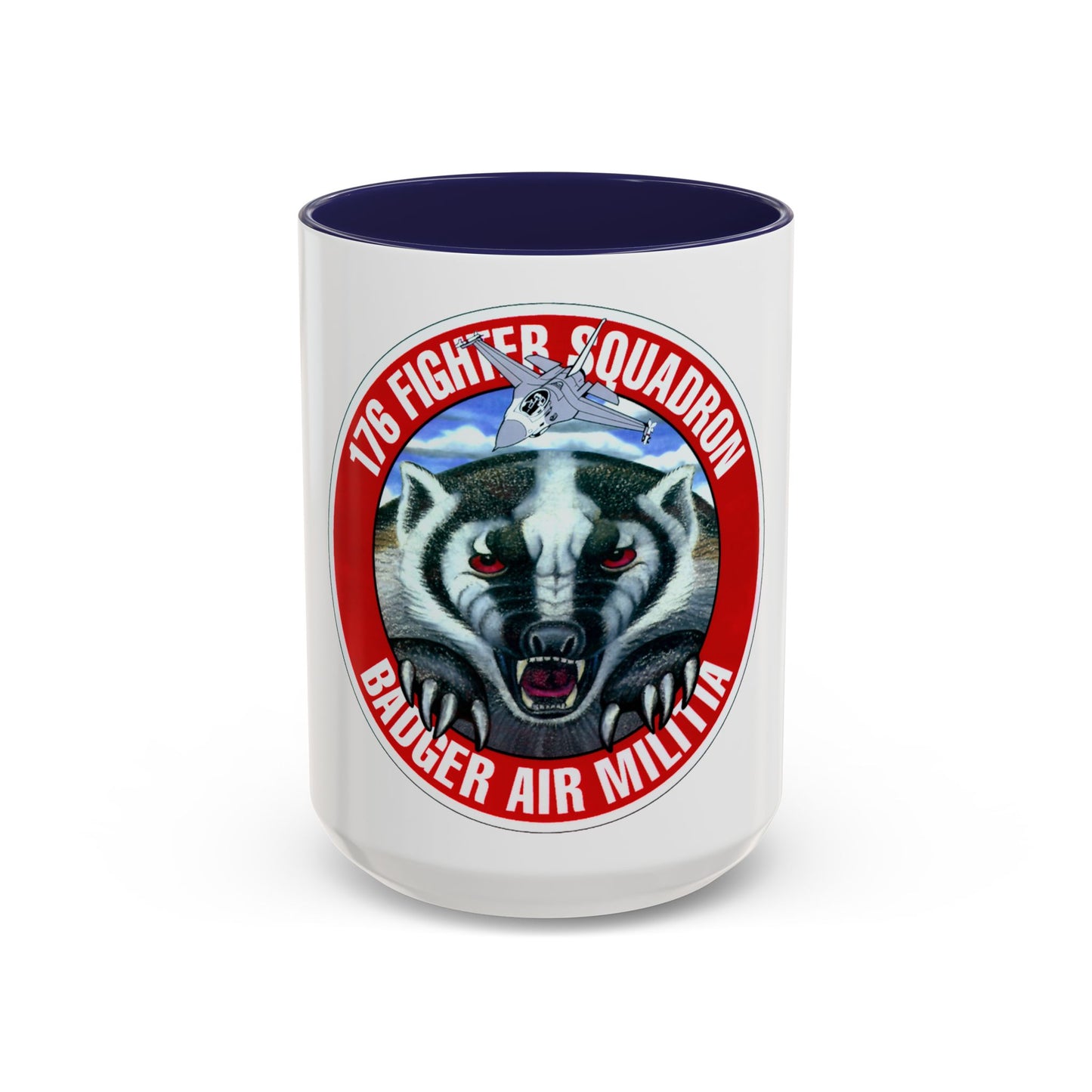 176th Fighter Squadron (U.S. Air Force) Accent Coffee Mug