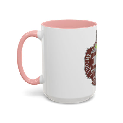 421 Medical Battalion (U.S. Army) Accent Coffee Mug