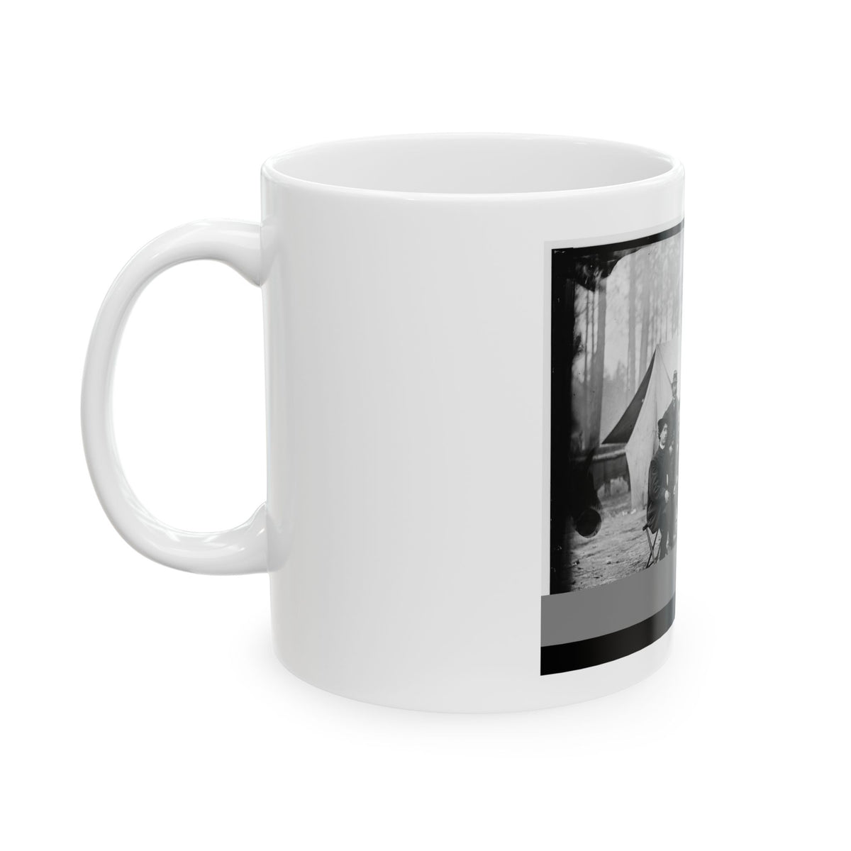 Brandy Station, Va. Clerks At Army Of The Potomac Headquarters (U.S. Civil War) White Coffee Mug
