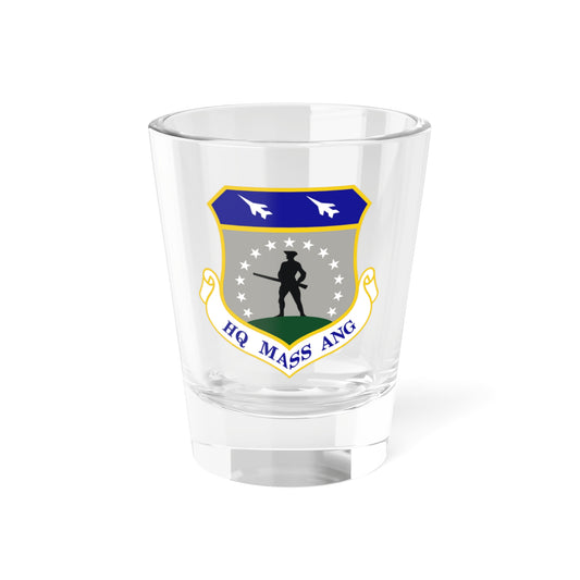 Headquarters Massachusetts Air National Guard (U.S. Air Force) Shot Glass 1.5oz