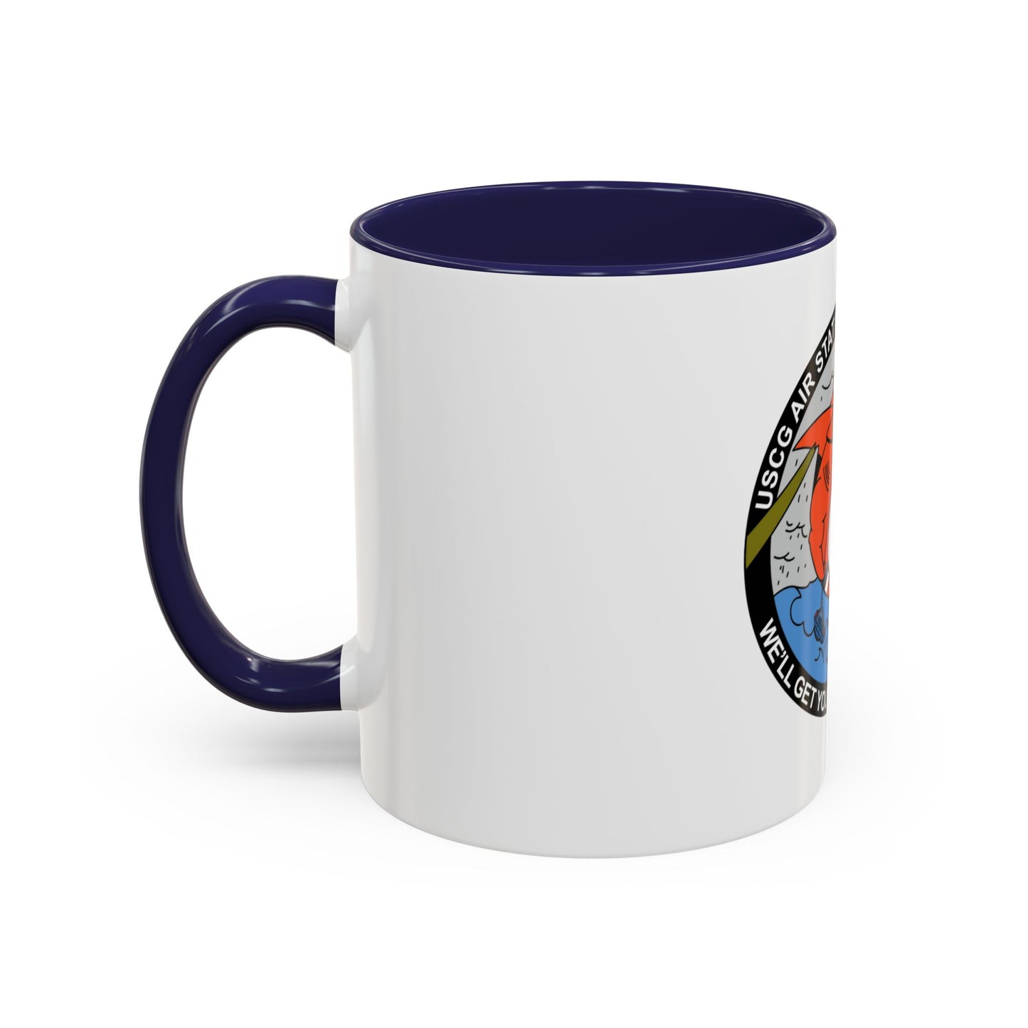 USCG Air Station San Francisco 2 (U.S. Coast Guard) Accent Coffee Mug