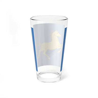 Flag of Duvansky rayon (Russia) Pint Glass 16oz