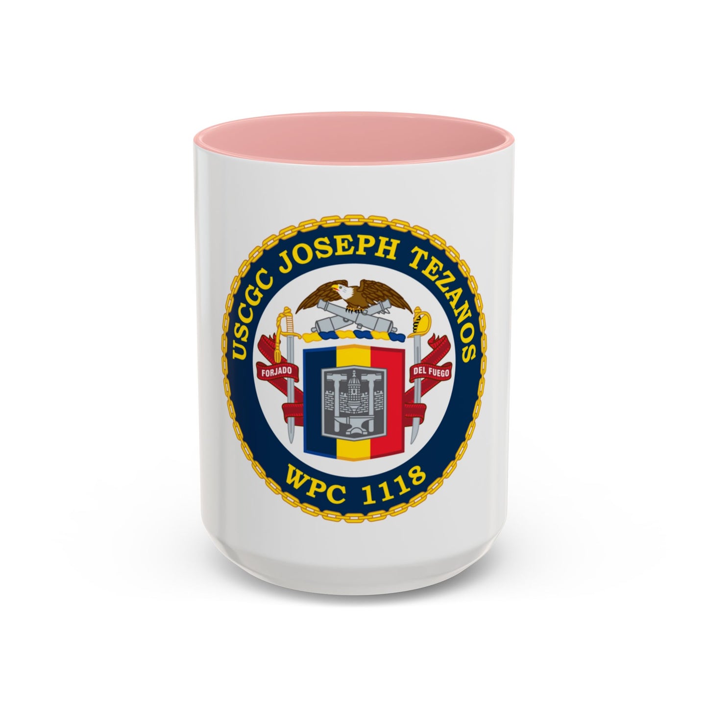 USCG Joseph Tezanos WPC 1118 (U.S. Coast Guard) Accent Coffee Mug