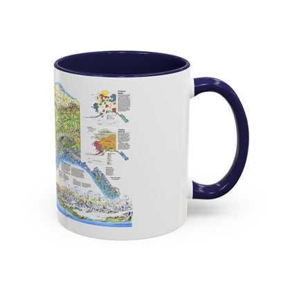 Alaska 2 (1994) (Map) Accent Coffee Mug