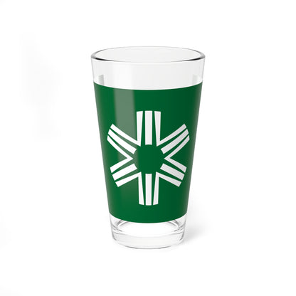Flag of Rusutsu Hokkaido (Japan) Pint Glass 16oz