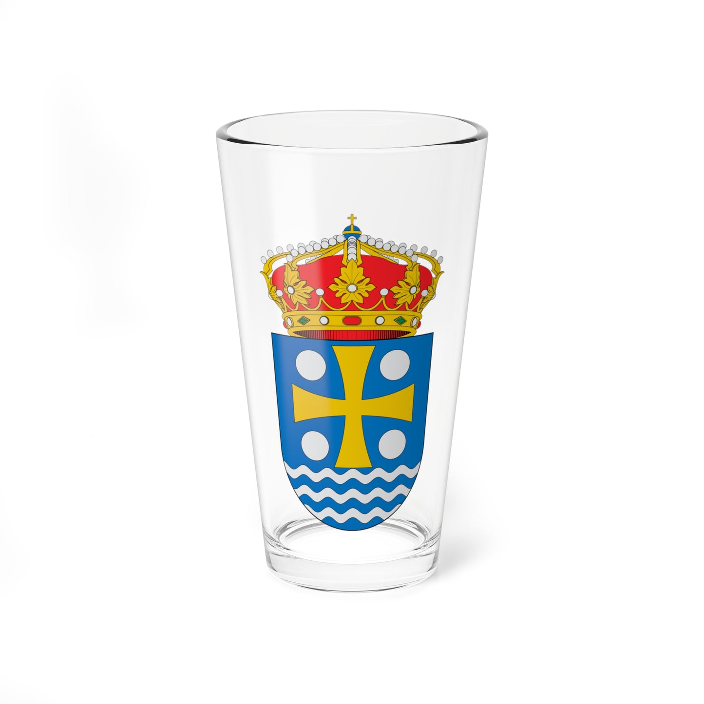 Escudo de A Pastoriza (Spain) (Coat of Arms) Pint Glass 16oz