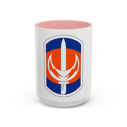 228 Signal Brigade (U.S. Army) Accent Coffee Mug