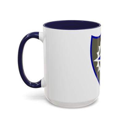 XVI Corps (U.S. Army) Accent Coffee Mug
