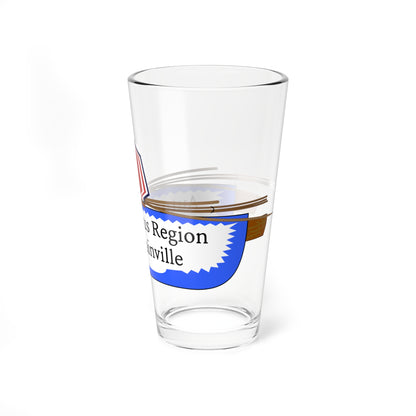 Emblem of Autonomous region of Bougainville (Guinea) (Coat of Arms) Pint Glass 16oz