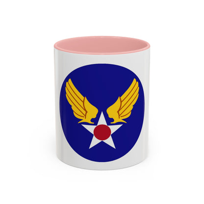 Army Air Forces Historical Insignia (U.S. Air Force) Accent Coffee Mug