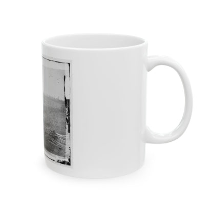 Bull Run, Va. View Of The Battlefield (U.S. Civil War) White Coffee Mug