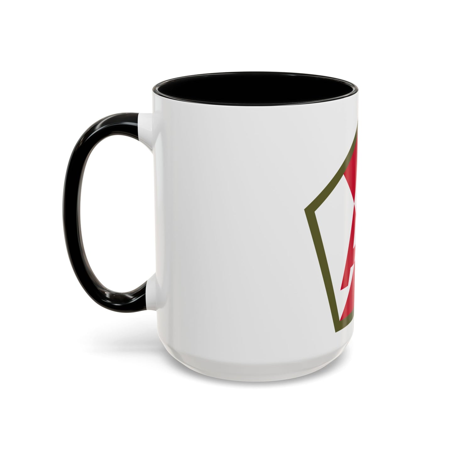 Fifteenth United States (U.S. Army) Accent Coffee Mug