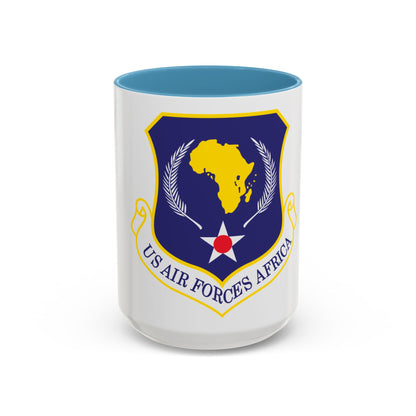 USAF Africa (U.S. Air Force) Accent Coffee Mug