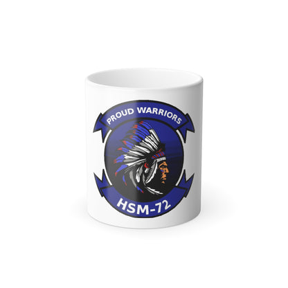 HSM 72 Helicopter Maritime Strike Squadron 72 (U.S. Navy) Color Changing Mug 11oz