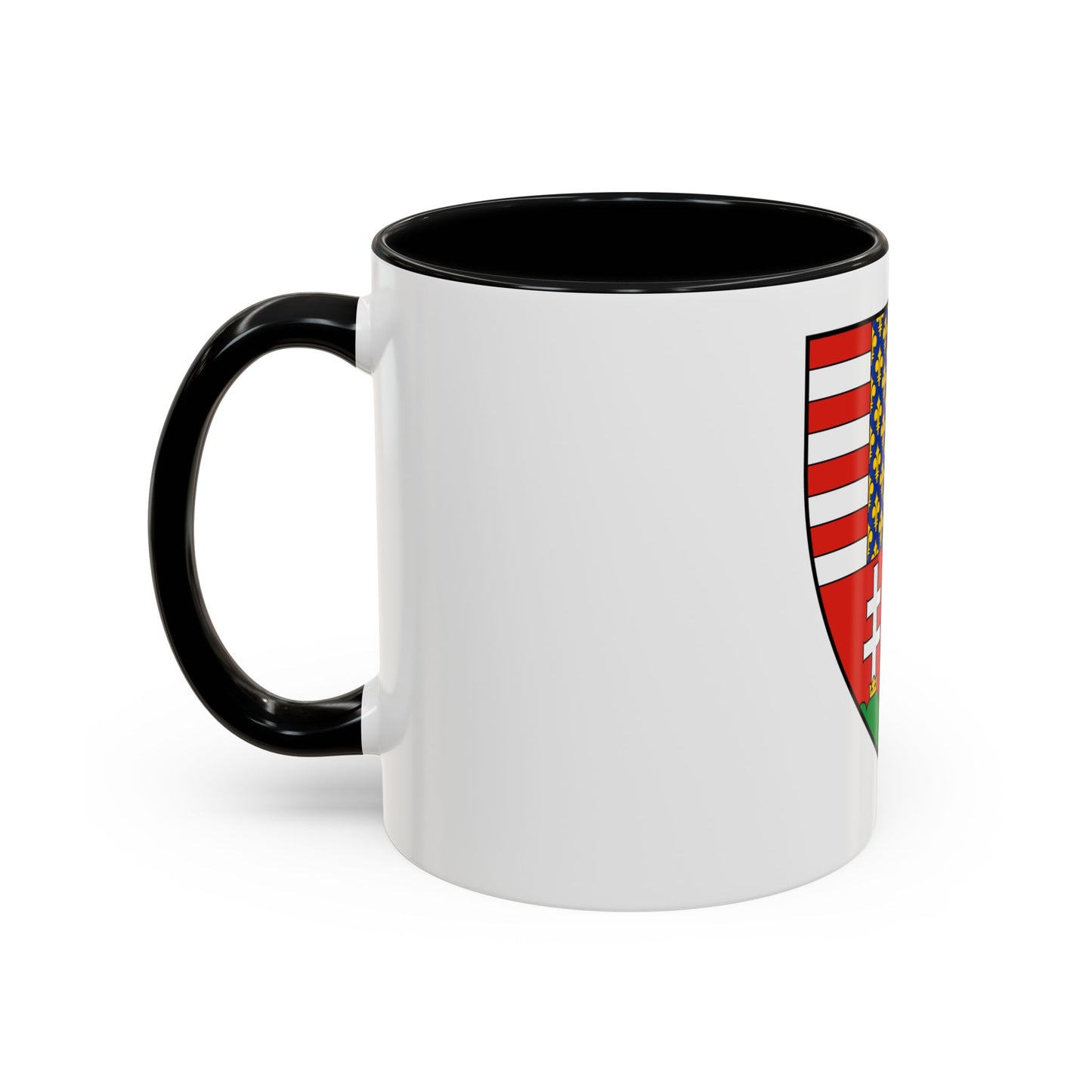 Coat of arms of Louis I of Hungary (1370) - Accent Coffee Mug