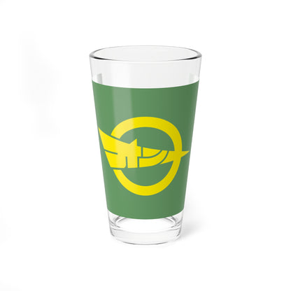Flag of Onna Okinawa (Japan) Pint Glass 16oz