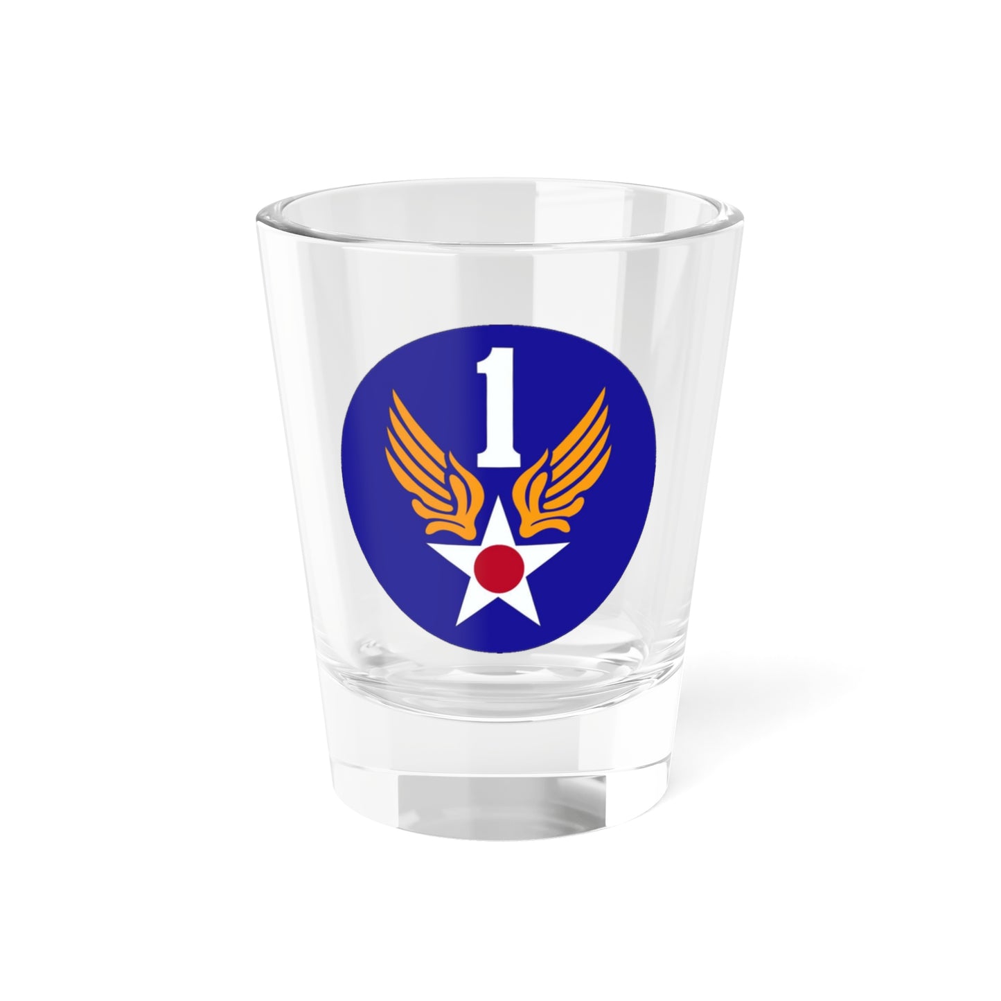 1 Air Force (U.S. Army) Shot Glass 1.5oz