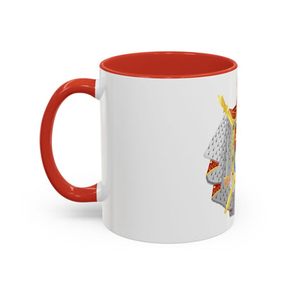 Coat of arms of kingdom Holland King Lodewijk 1808 - Accent Coffee Mug