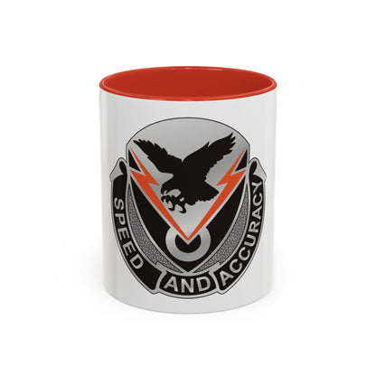 327 Signal Battalion (U.S. Army) Accent Coffee Mug