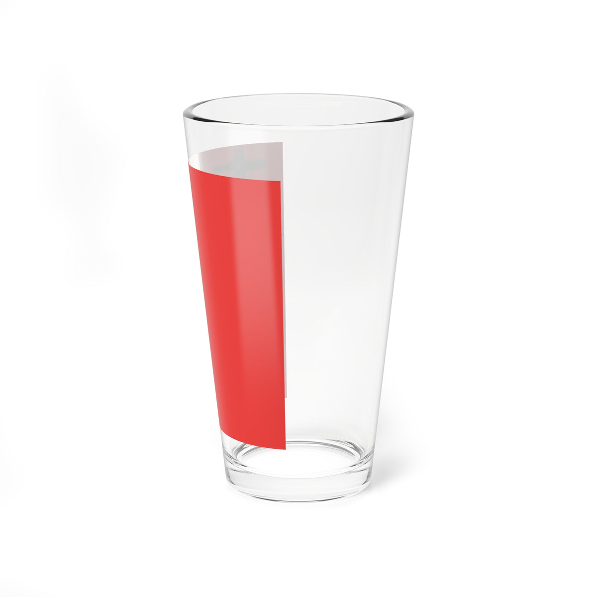 Schwyz Banner (Switzerland) Pint Glass 16oz