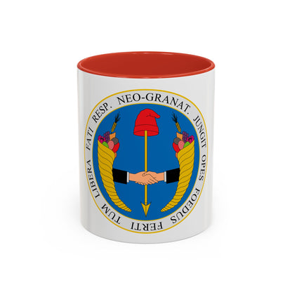 Coat of arms of United Provinces of New Granada - Accent Coffee Mug