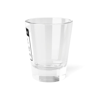 MUTCD-CA SR60-5 (California) (Road Sign) Shot Glass 1.5oz