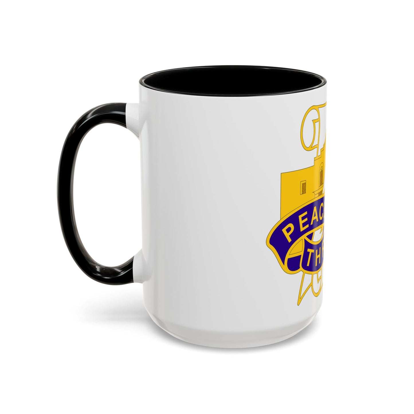 321 Civil Affairs Brigade 2 (U.S. Army) Accent Coffee Mug