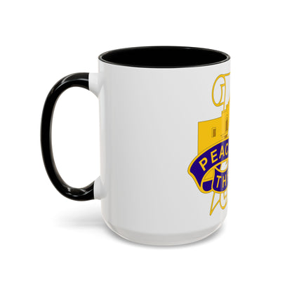 321 Civil Affairs Brigade 2 (U.S. Army) Accent Coffee Mug